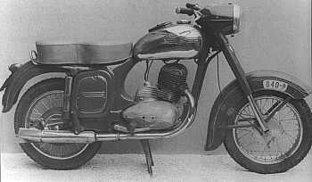 Jawa-z 250, typ 353 (1953 - 1955)